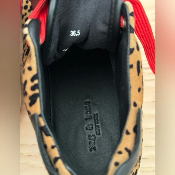 Rag & Bone RB Army High Tops in Tan Cheetah Print |
Size 36.5 US 6.5 New - Picture 9 of 10